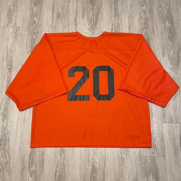 Vintage Dallas Stars Senior CCM Orange Belfour Men's Made In Canada - Picture 2 of 8